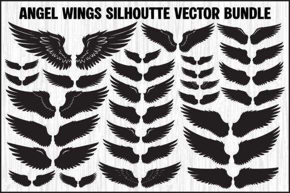 Angel Wings Silhouette Vector Bundle – A Crafter’s Honest Review for Real Projects