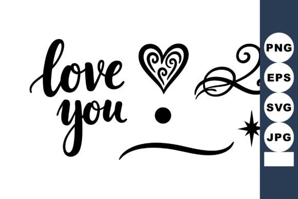 Love You Hand Lettering Calligraphy with Graphics & Illustrations: A Designer’s Honest Review