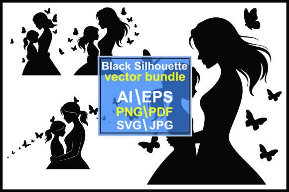 Silhouettes of Women and Girls Butterfli: A Brand Designer’s Review for Marketing and Visual Storytelling