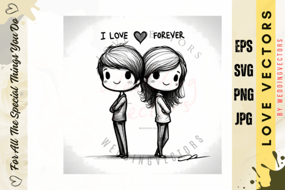 Weddingvectors - 11001014: Romantic Illustrations for Modern Branding and Marketing